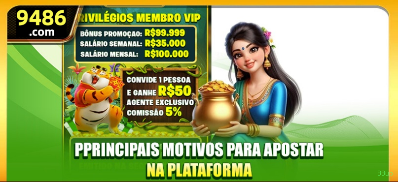 Programa VIP 88up - benefícios exclusivos